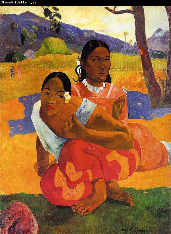 Paul Gauguin When Will You Marry